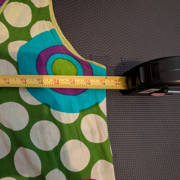 Vintage Retro '70s Psychedelic Hippie Dress - Picture 3 of 6